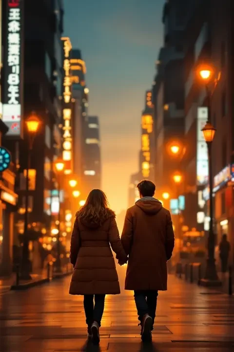 都市恋人高清海报